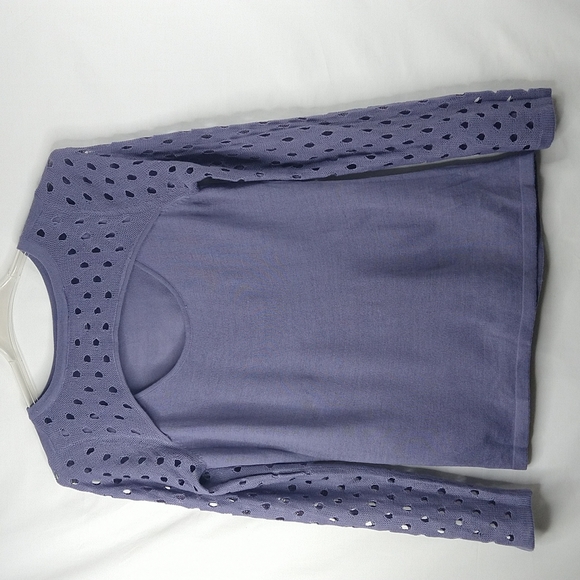 Venus Lavender Knit Sweater Size: L - Picture 1 of 7